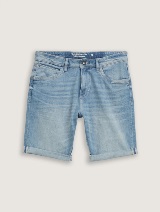 Josh kratke pantalone od teksasa klasičnog kroja - Plava_8907536