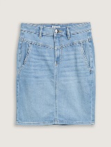 Fustă din denim - Albastru_5445868