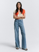 Tricou mix materiale - Model/Mai multe culori_7405244
