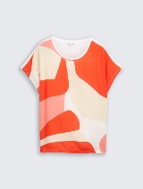 Tricou mix materiale - Model/Mai multe culori_7405244