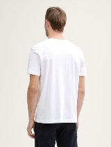 Tricou cu logo  mic - Alb_419360