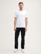Tricou cu logo  mic - Alb_419360