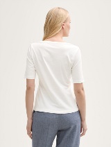 Tricou cu imprimeu - Alb_1523625