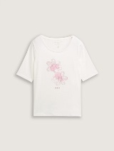 Tricou cu imprimeu - Alb_1523625