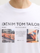 Tricou cu imprimeu - Alb_462604