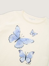 Tricou cu imprimeu - Alb_6968125
