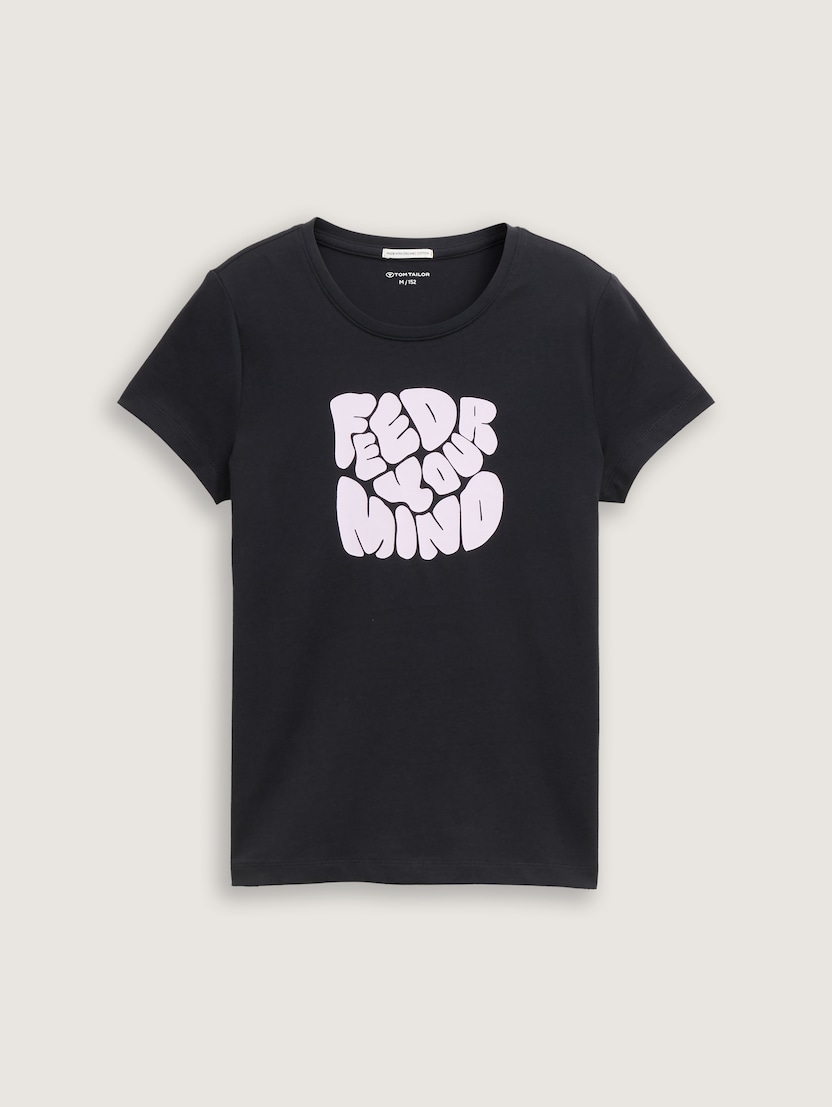 Tricou cu imprimeu - Negru-1045225-36423-16