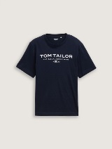 Tricou cu imprimeu - Albastru_1117282