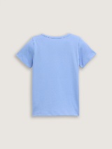 Tricou cu imprimeu - Albastru_5378409