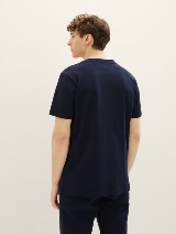 Tricou cu imprimeu - Albastru_5721302