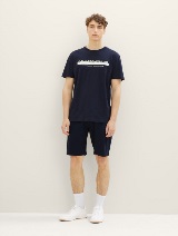 Tricou cu imprimeu - Albastru_5721302