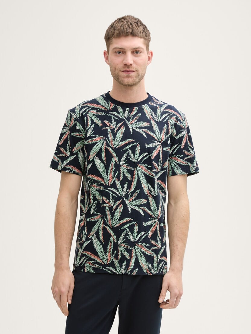 Tricou cu imprimeu integral - Model-Mai multe culori-1045699-37152-16