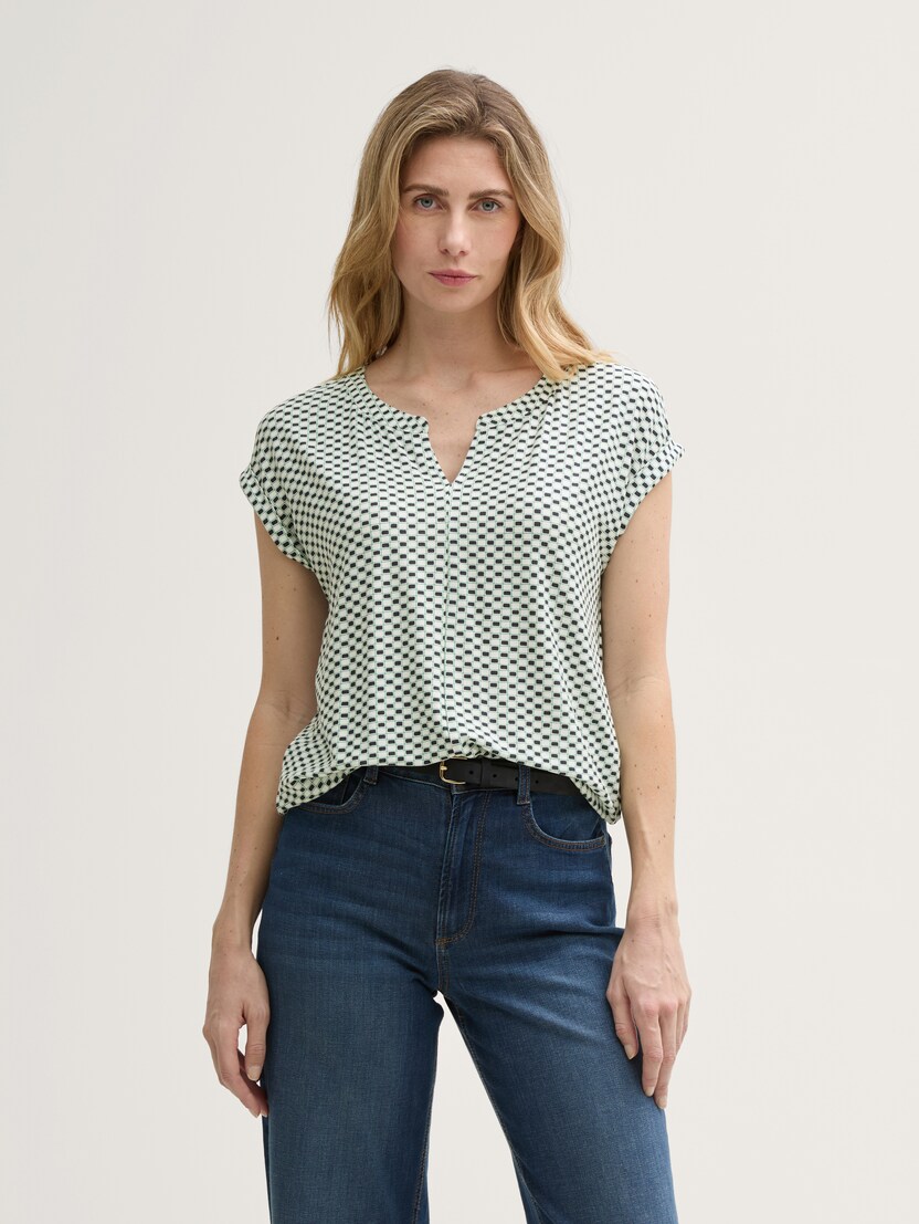 Tricou cu imprimeu integral - Model/Mai multe culori_4878976