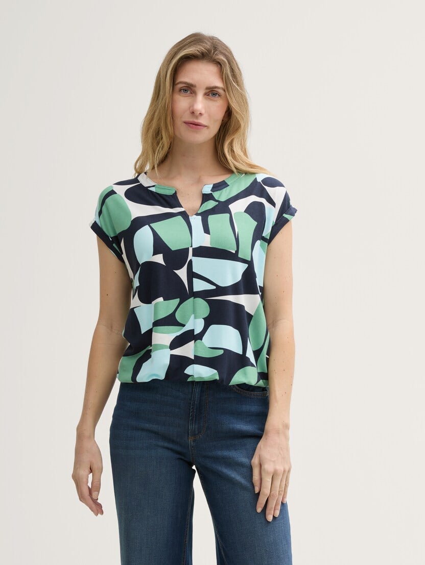 Tricou cu imprimeu integral - Model-Mai multe culori-1046404-37800-16