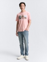 Tricou cu imprimeu - Roz_1213942