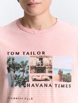 Tricou cu imprimeu - Roz_1213942