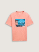 Tricou cu imprimeu - Roz_2429008
