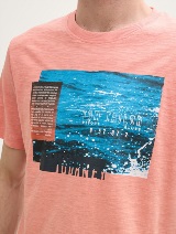 Tricou cu imprimeu - Roz_2429008