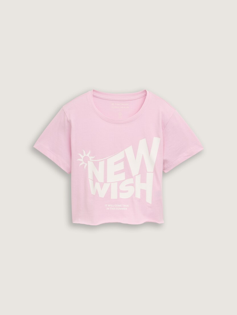 Tricou cu imprimeu - Roz_4353102