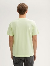 Tricou cu imprimeu - Galben_7784393