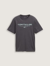 Tricou cu imprimeu - Gri_1380400