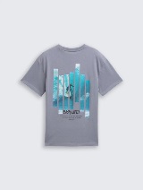 Majica s printom - Siva_8531315