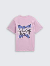 Tricou cu imprimeu - Mov_4141144