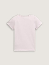 Tricou cu imprimeu - Mov_4678250