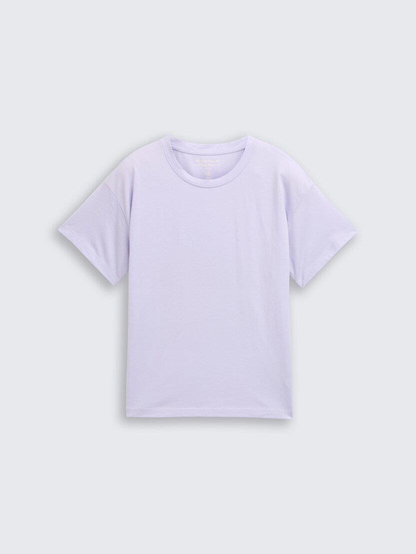 Tricou cu imprimeu - Mov_5904122