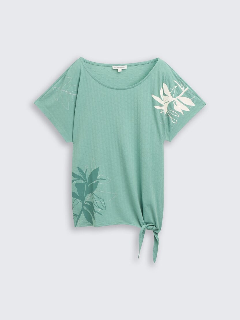 Tricou cu imprimeu - Verde-1047857-13010-16