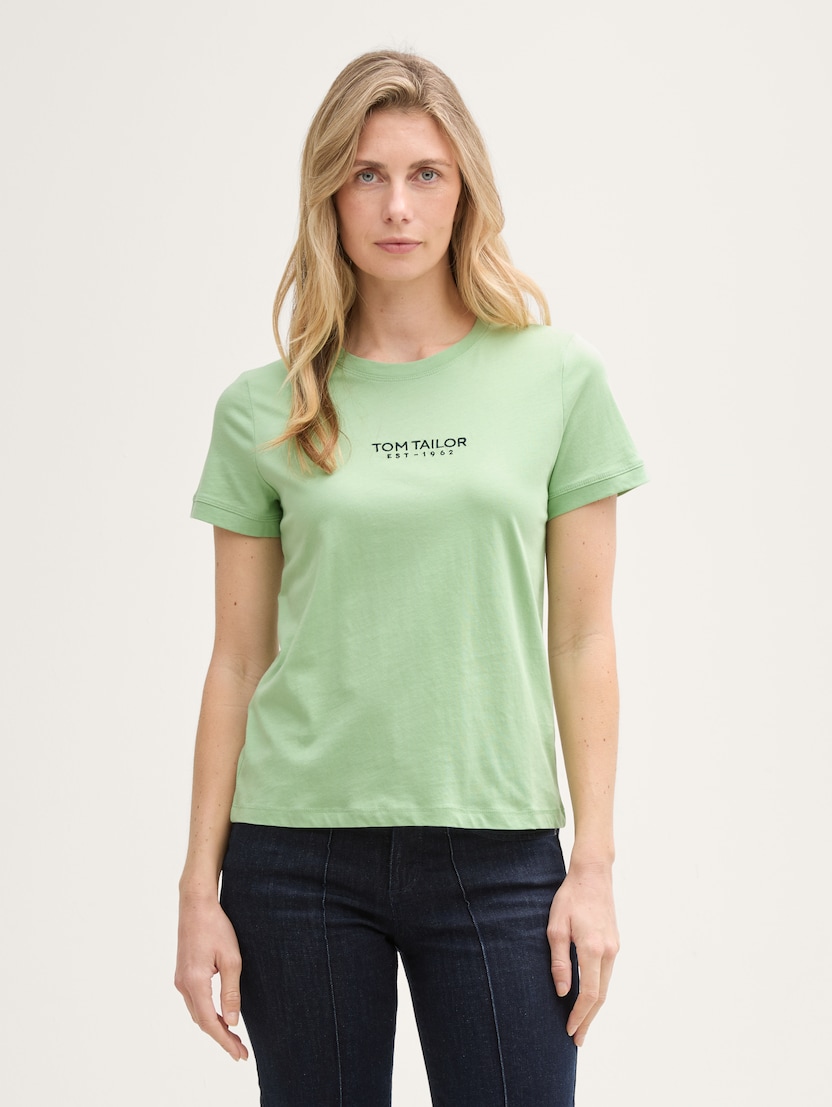 Tricou cu imprimeu - Verde