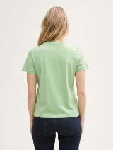 Tricou cu imprimeu - Verde_3997318