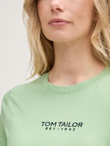 Tricou cu imprimeu - Verde_3997318