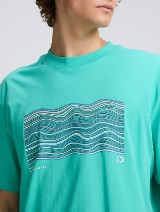 Tricou cu imprimeu - Verde_4397488