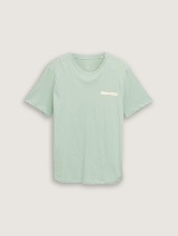Tricou cu imprimeu - Verde_5246472