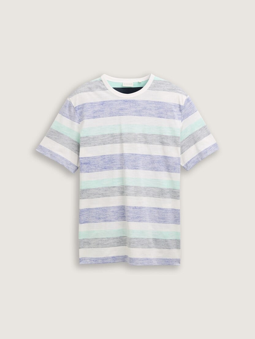Tricou cu blocuri de culoare - Model/Mai multe culori_2198444