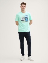 Tricou cu imprimeu - Verde_8610937