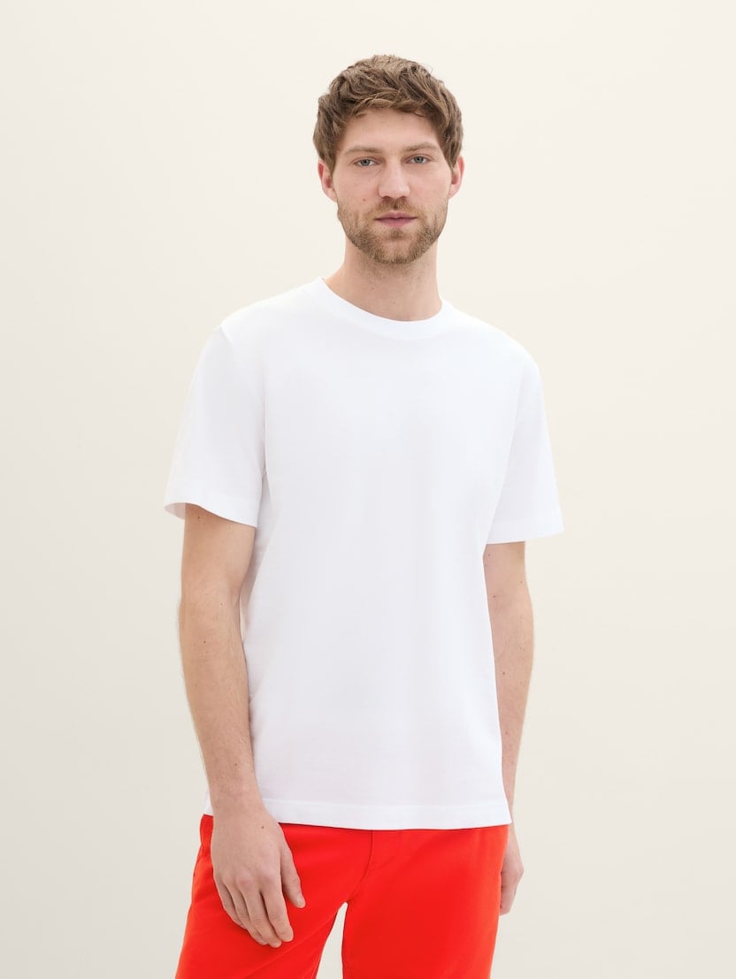 Tricou structurat - Alb-1042510-20000-16
