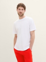 Tricou structurat - Alb_3119184