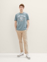 Tricou cu imprimeu logo - Verde_3228790