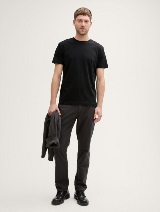 Tricou cu logo  mic - Negru_4425227