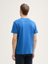 Tricou cu logo  mic - Albastru_9317689