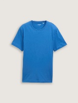 Tricou cu logo  mic - Albastru_9317689
