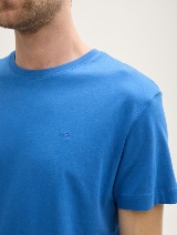 Tricou cu logo  mic - Albastru_9317689