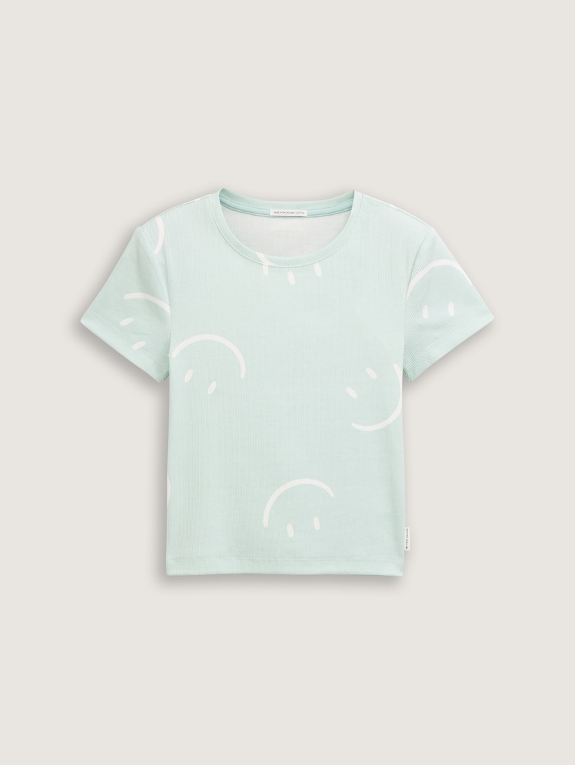 Tricou cu aspect reiat - Model/Mai multe culori_2537982