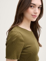 Rebrasta majica - Zelena_7220504