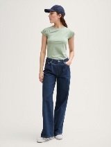 Tricou cu volane - Verde_4599952