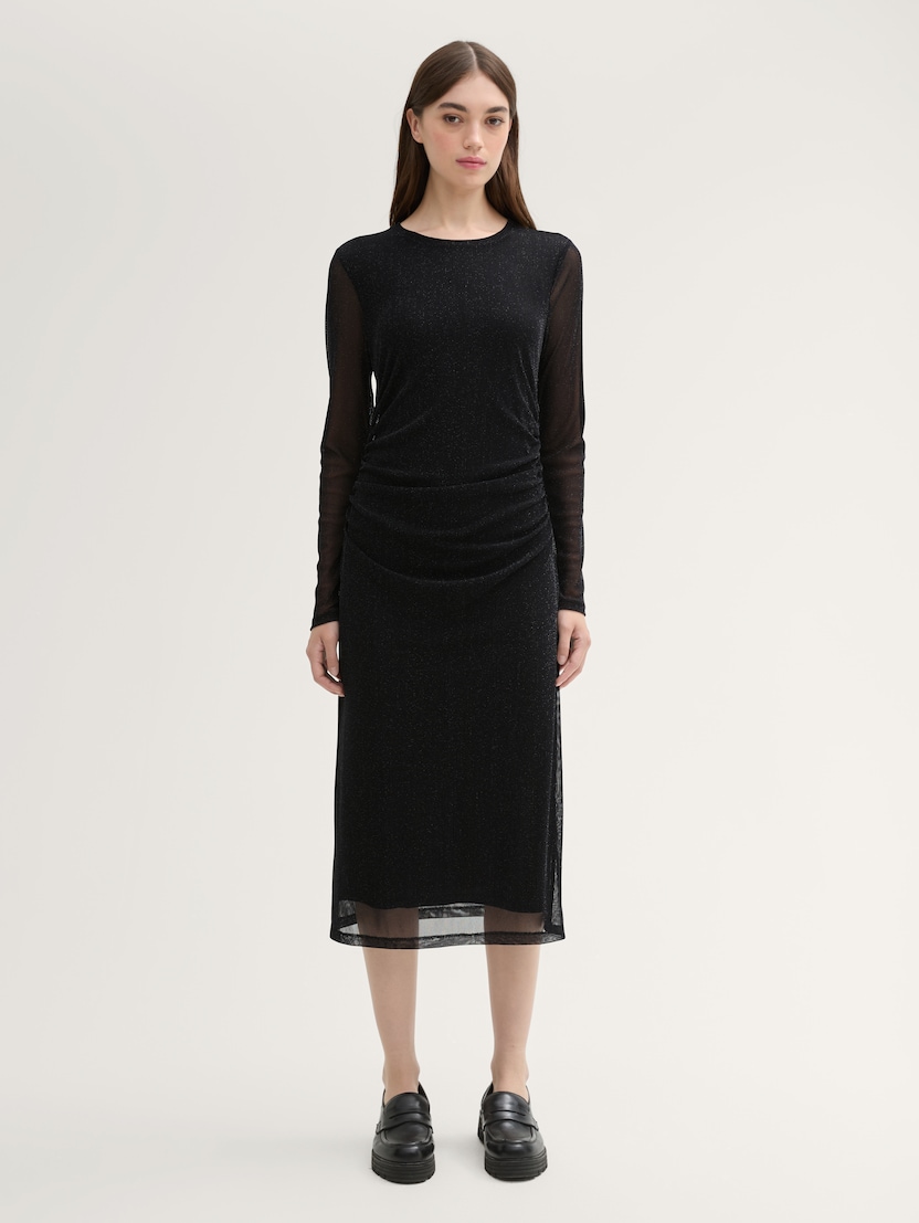  Rochie din plasă - Negru-1044193-36624-16
