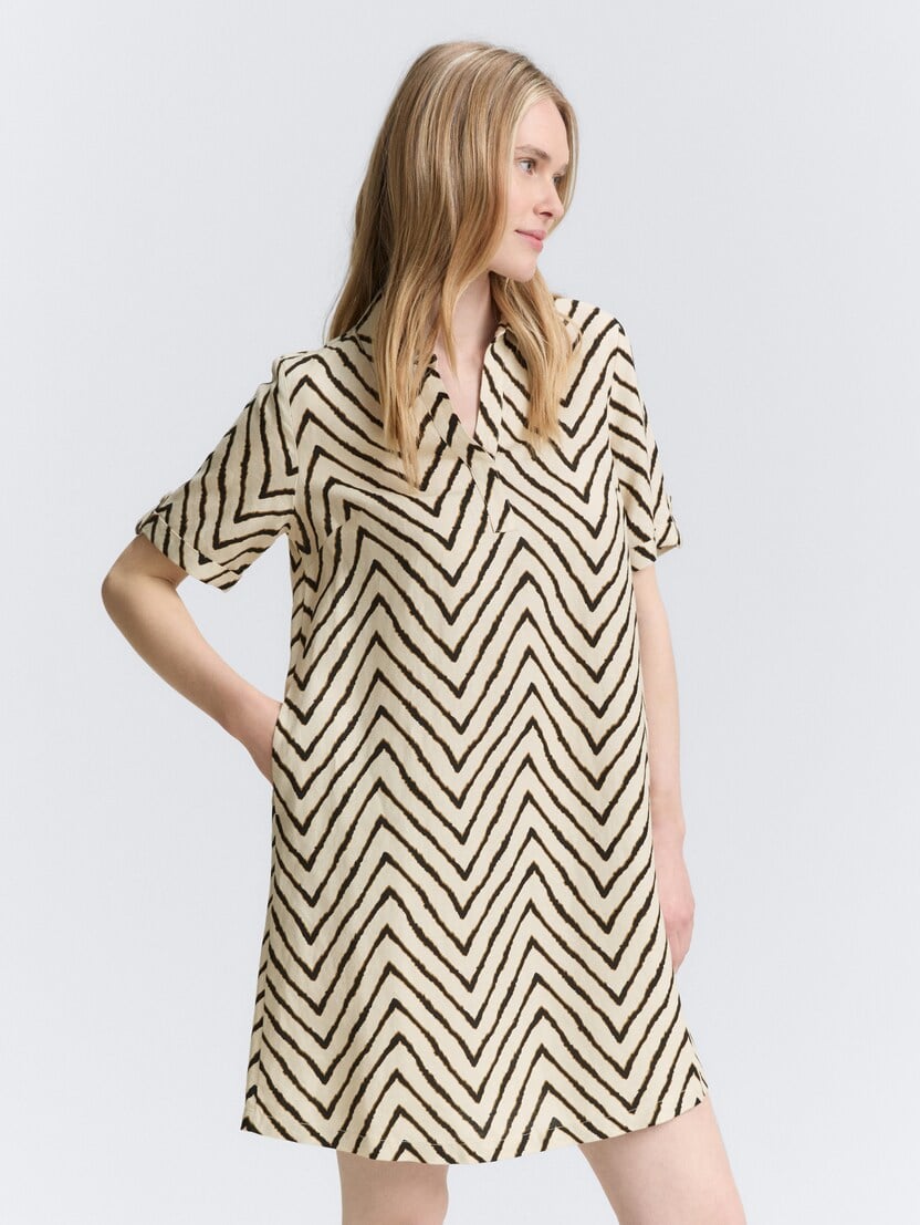  Rochie din amestec de in - Model/Mai multe culori-1046481-38058-16