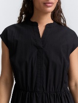 Rochie cu cordon - Negru_7237626